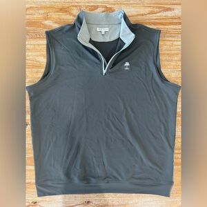 Peter Millar Galway Stretch Loop Terry Quarter-Zip Golf Pullover, Men’s XL